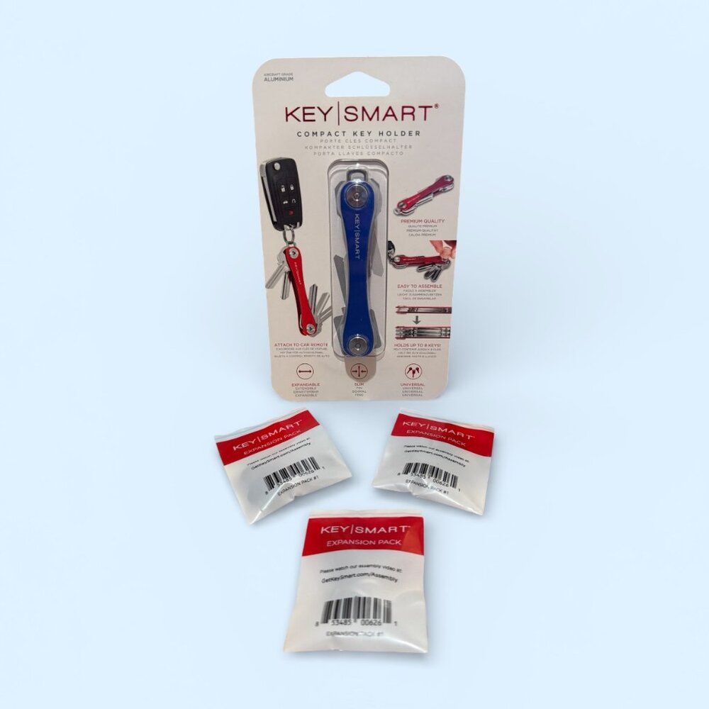 Key Smart Compact Key Holder - BLUE